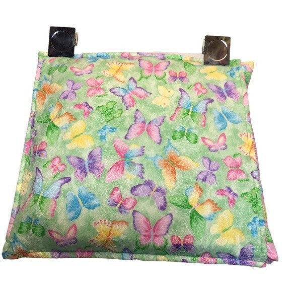 Quillow quilt/pillow‎ butterfly’s purple pink and green - Picture 6 of 11